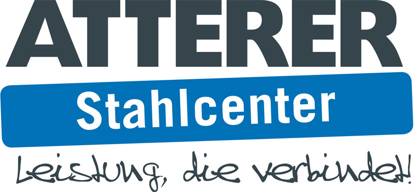 Atterer Stahlcenter Logo Slogan